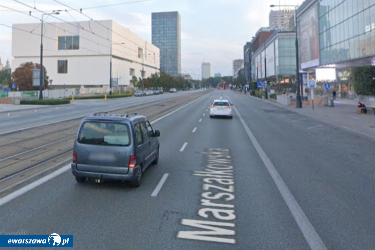 ulica Marszałkowska w Warszawie | fot. google stret view