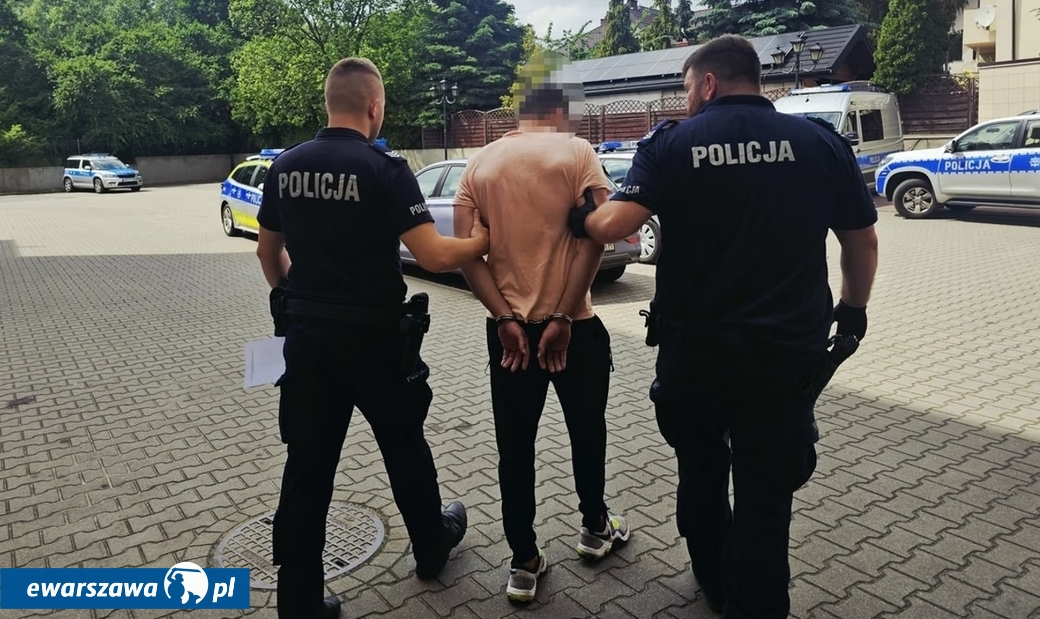 zatrzymany mężczyzna | fot. materiały policyjne