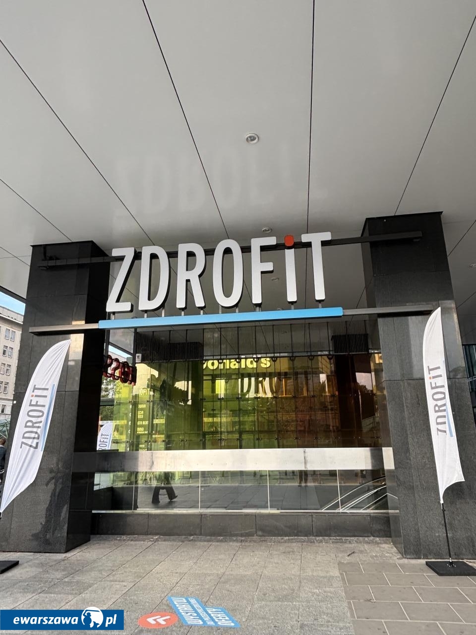 Nowy Zdrofit w Warszawie w miejscu "Sezamu" | fot. Bartosz Pańczyk