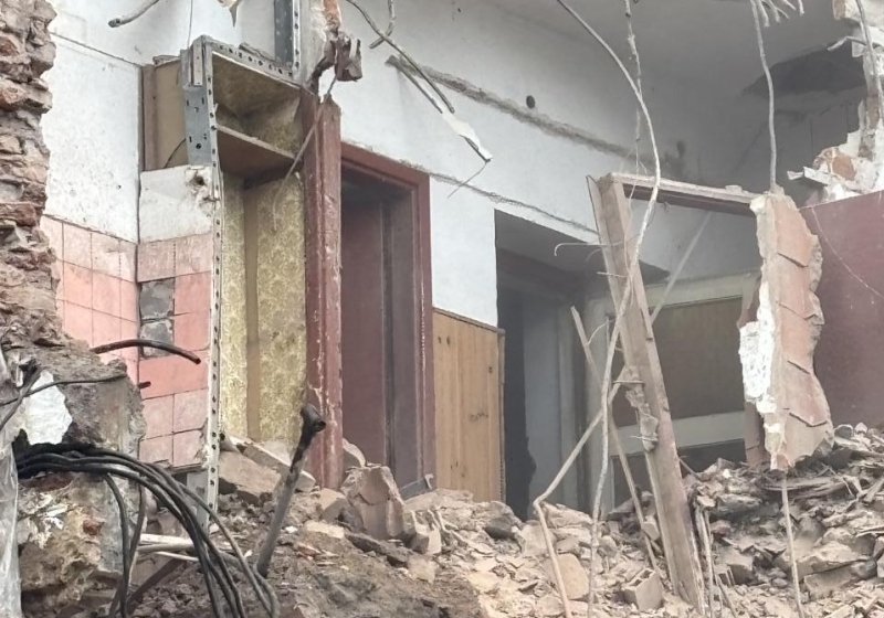 rozbudowa kamienicy przy ul. Grzybowskiej 46 w Warszawie | fot. Bartosz Pańczyk