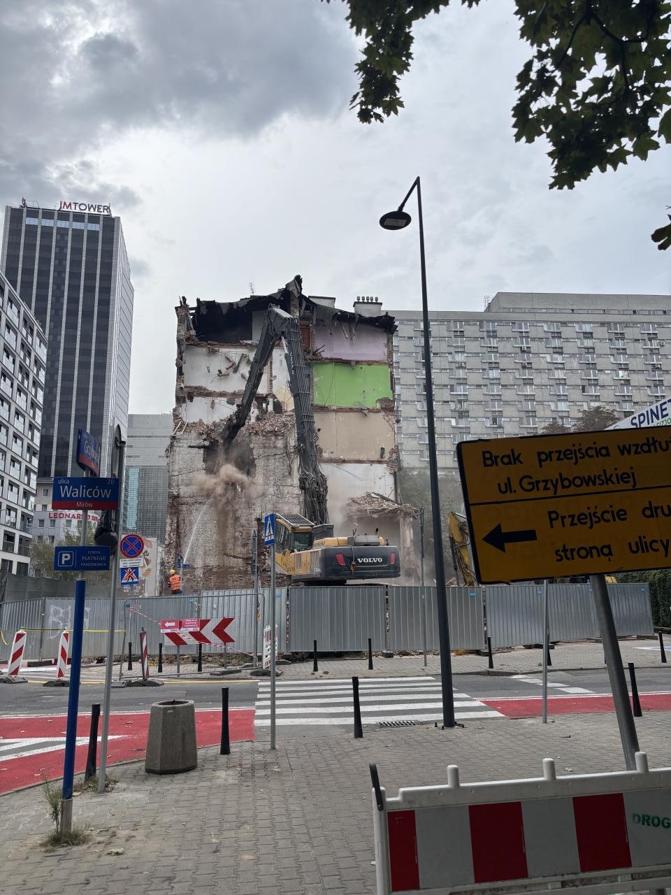 rozbudowa kamienicy przy ul. Grzybowskiej 46 w Warszawie | fot. Bartosz Pańczyk