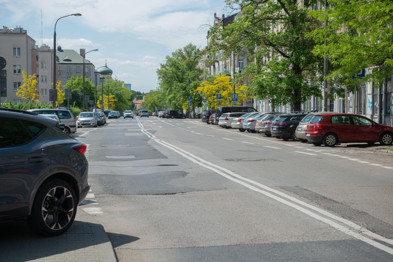 ulica Wileńska w Warszawie przed przebudową | fot. zdm.waw.pl