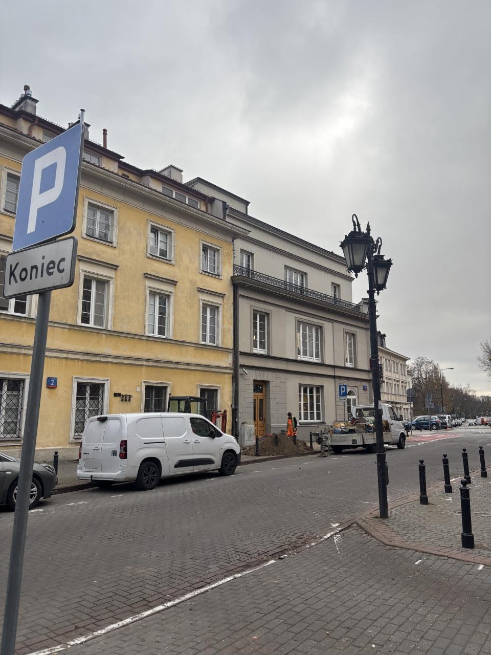 Awaria energetyczna przy ul. Sowiej w Warszawie | fot. Bartosz Pańczyk