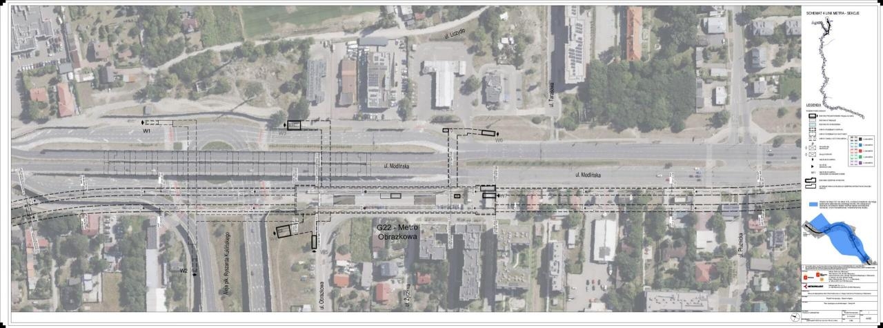 rysunki podglądowe planowanych stacji metra na Białołęce | fot. https://www.facebook.com/MateuszSenko