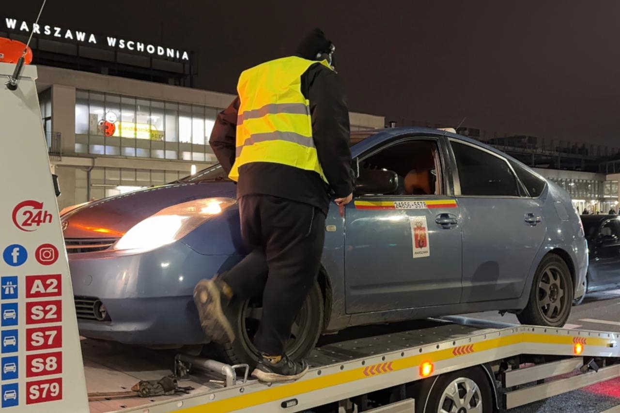 kontrola przewozu osób w Warszawie | fot. ksp.policja.gov.pl
