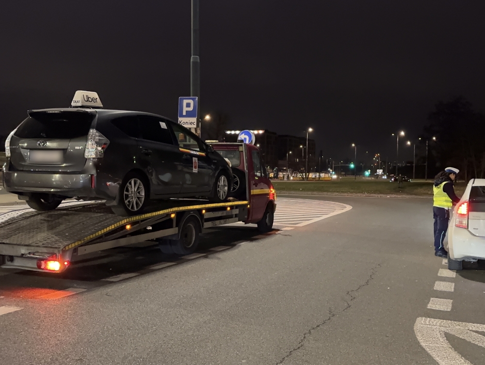 kontrola przewozu osób w Warszawie | fot. ksp.policja.gov.pl