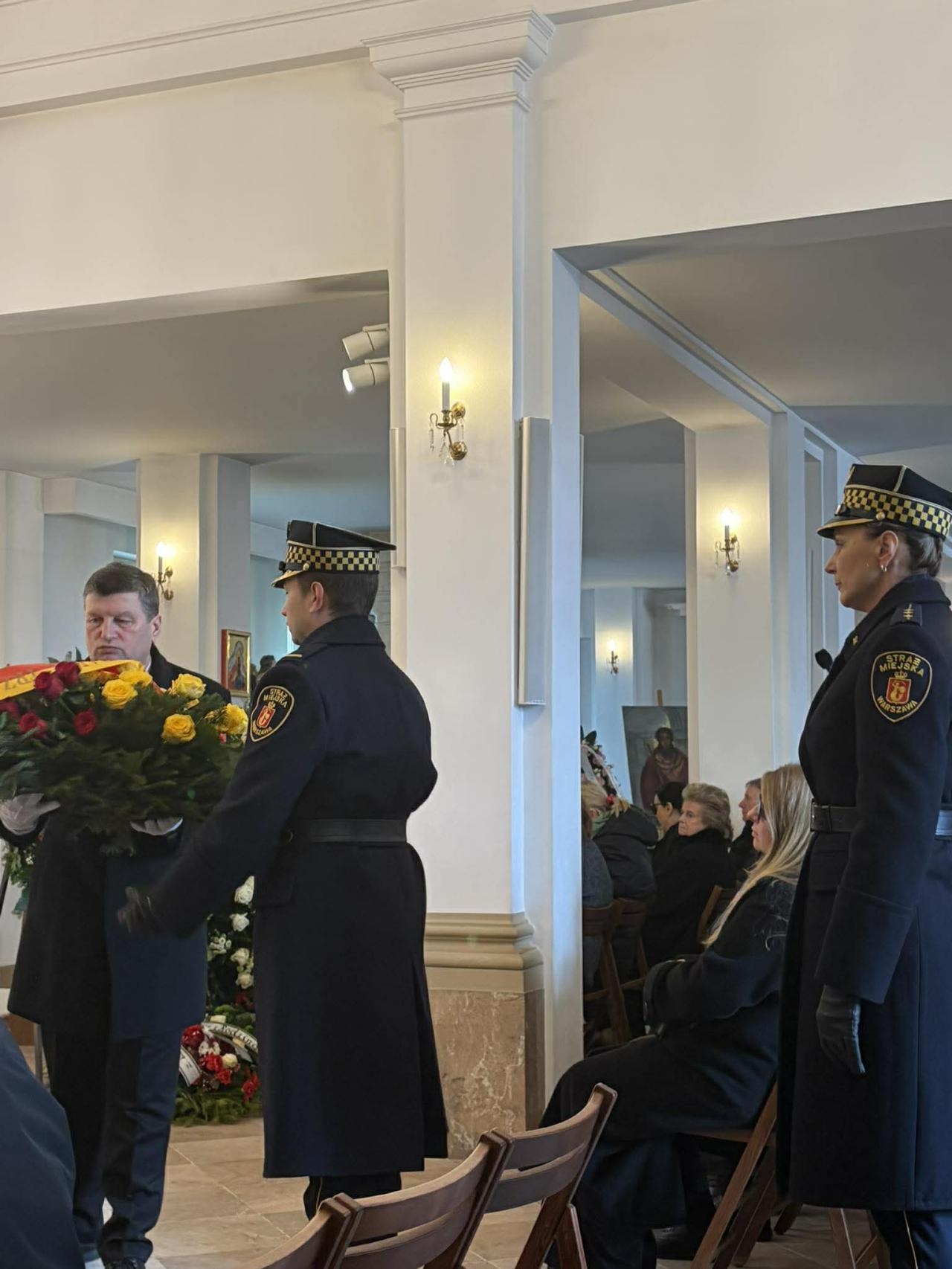 pogrzeb Bożeny Dykiel w Warszawie | fot. Bartosz Pańczyk