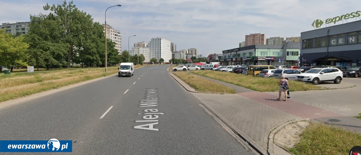 Aleja Wilanowska | fot. google stret view