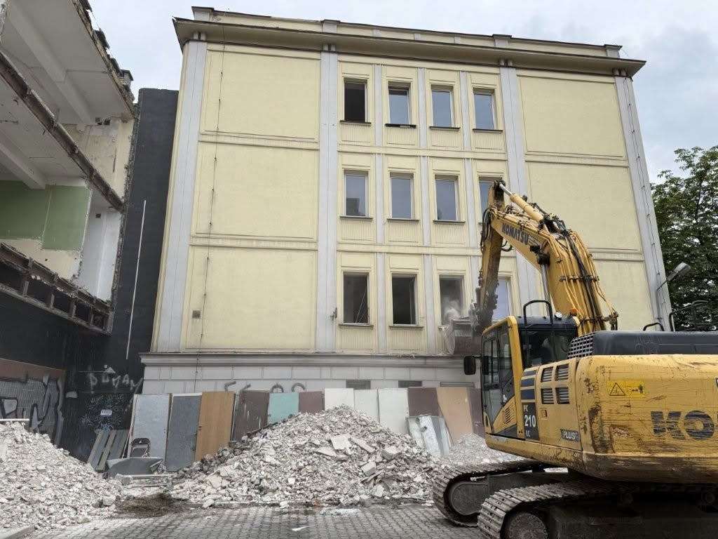 remont nowej siedziby Teatru Żydowskiego w Warszawie | fot. https://www.facebook.com/KulturalnaWarszawa