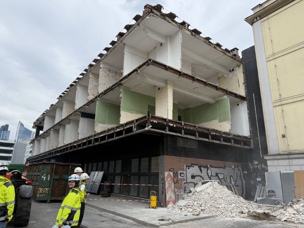 remont nowej siedziby Teatru Żydowskiego w Warszawie | fot. https://www.facebook.com/KulturalnaWarszawa