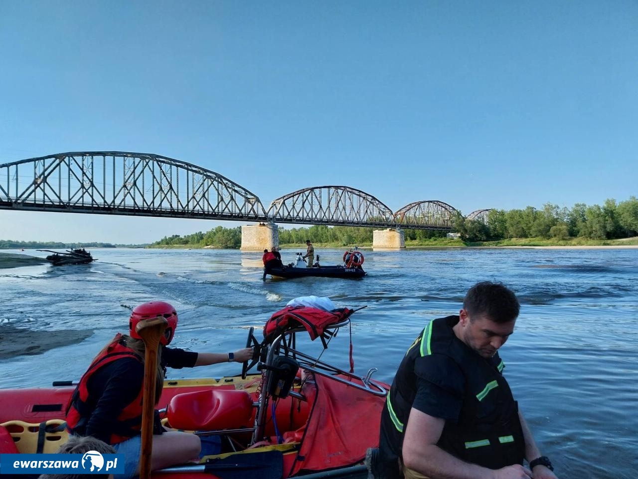 fot. Piaseczyńskie WOPR - Grupa Interwencyjna Góra Kalwaria/Facebook.